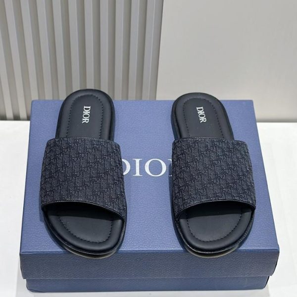 repliche,replica,perfette,siti di,affidabili,migliori siti,dove comprare,1:1,scarpe da ginnastica Ciabatte da uomo in pelle Dior Alias