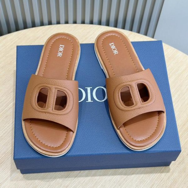 repliche,replica,perfette,siti di,affidabili,migliori siti,dove comprare,1:1,scarpe da ginnastica Ciabatte da uomo in pelle Dior Alias