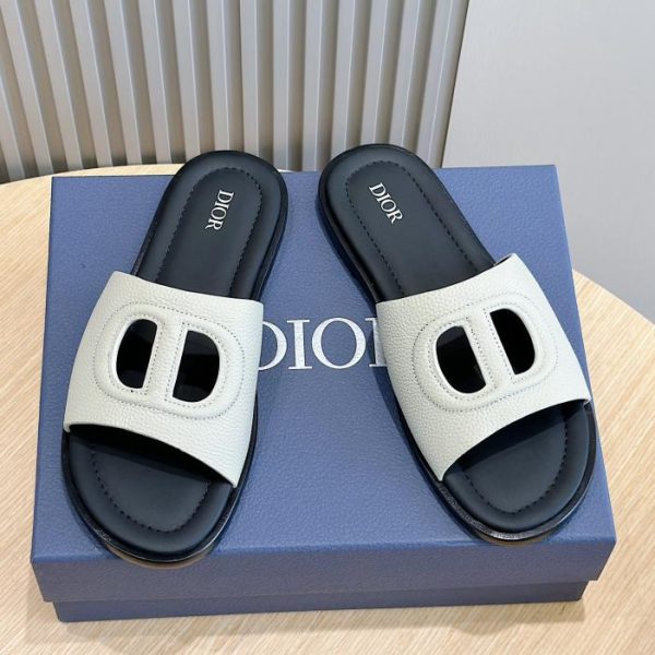 repliche,replica,perfette,siti di,affidabili,migliori siti,dove comprare,1:1,scarpe da ginnastica Ciabatte da uomo in pelle Dior Alias