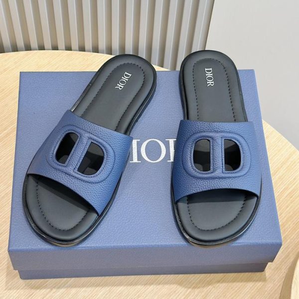 repliche,replica,perfette,siti di,affidabili,migliori siti,dove comprare,1:1,scarpe da ginnastica Ciabatte da uomo in pelle Dior Alias