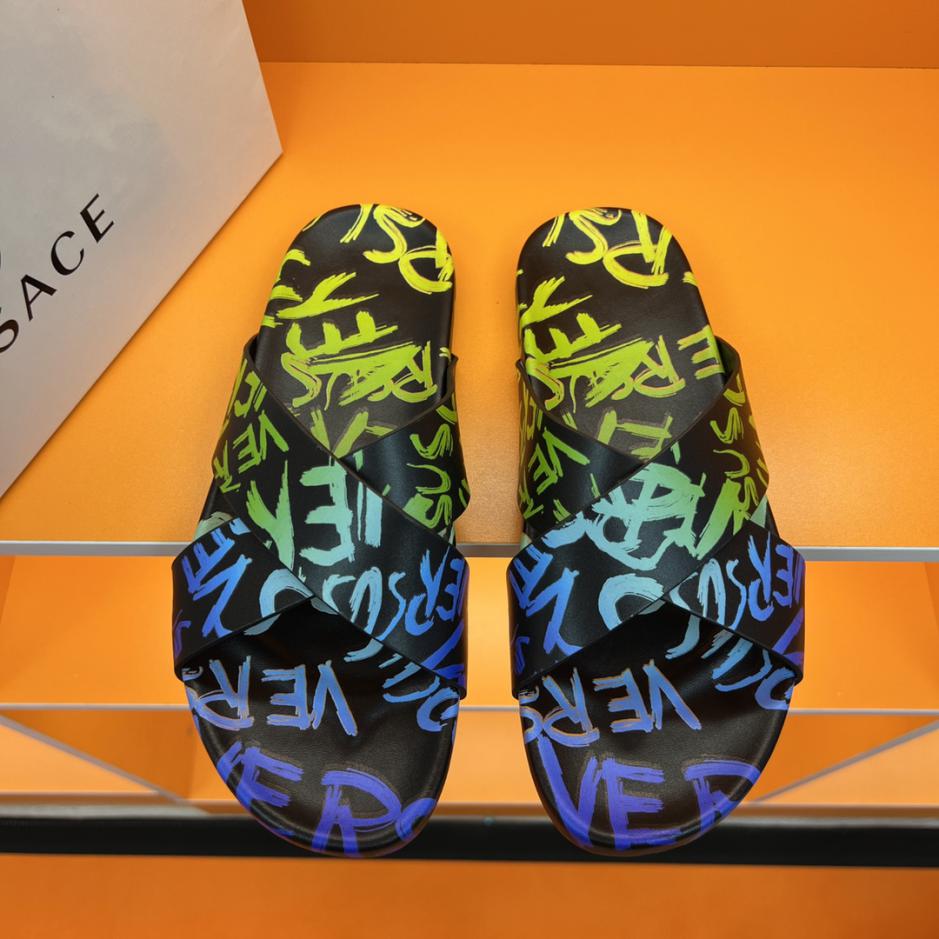 repliche,replica,perfette,siti di,affidabili,migliori siti,dove comprare,1:1,scarpe da ginnastica Ciabatte VERSACE primaverili ed estive da uomo