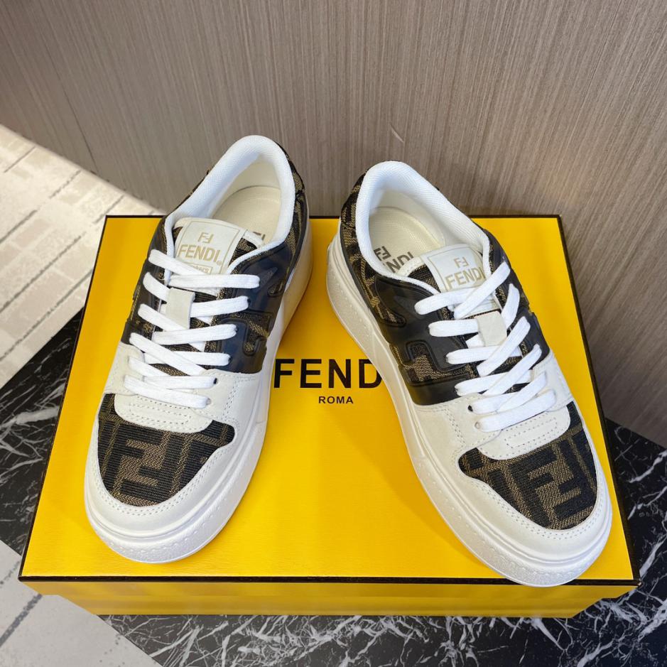 repliche,replica,perfette,siti di,affidabili,migliori siti,dove comprare,1:1,scarpe da ginnastica Fendi Match－Scarpe con plateau