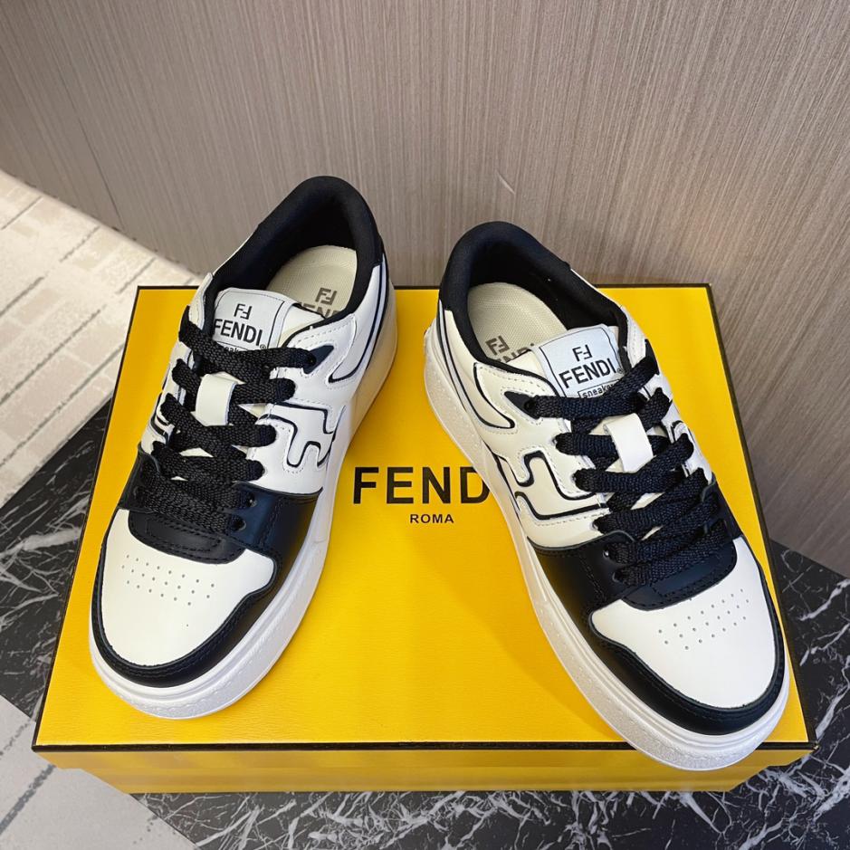 repliche,replica,perfette,siti di,affidabili,migliori siti,dove comprare,1:1,scarpe da ginnastica Fendi Match－Scarpe con plateau