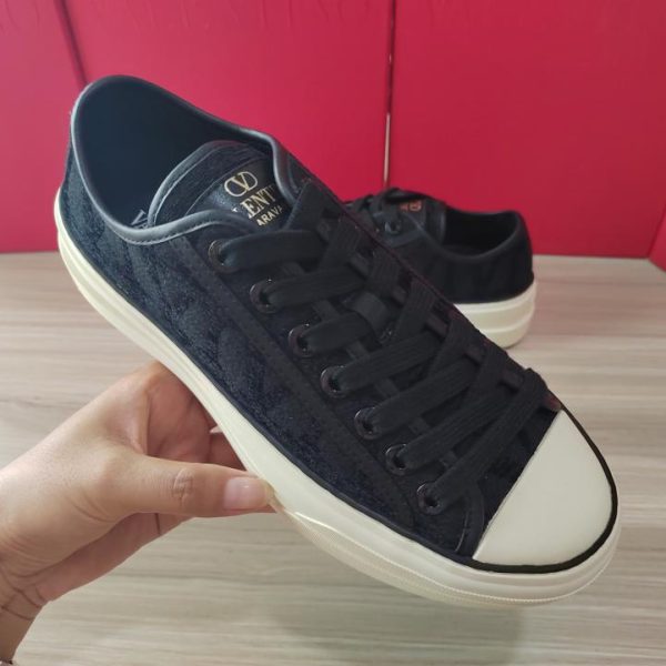 repliche,replica,perfette,siti di,affidabili,migliori siti,dove comprare,1:1,scarpe da ginnastica Valentino nuove scarpe in tela ricamata con suola spessa