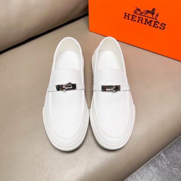 repliche,replica,perfette,siti di,affidabili,migliori siti,dove comprare,1:1,scarpe da ginnastica Sneaker Hermes in pelle primo fiore