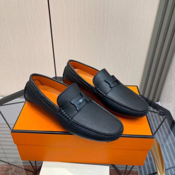 repliche,replica,perfette,siti di,affidabili,migliori siti,dove comprare,1:1,scarpe da ginnastica Scarpe classiche a fagioli di fascia alta di Hermes