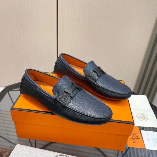 repliche,replica,perfette,siti di,affidabili,migliori siti,dove comprare,1:1,scarpe da ginnastica Scarpe classiche a fagioli di fascia alta di Hermes