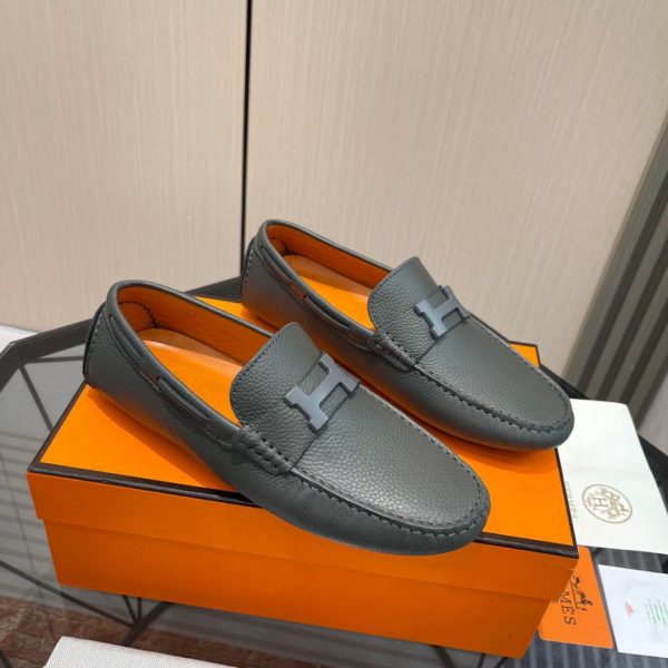 repliche,replica,perfette,siti di,affidabili,migliori siti,dove comprare,1:1,scarpe da ginnastica Scarpe classiche a fagioli di fascia alta di Hermes