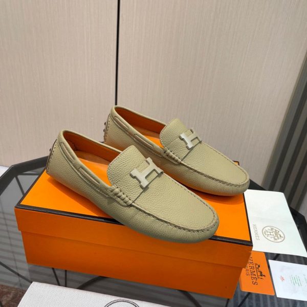 repliche,replica,perfette,siti di,affidabili,migliori siti,dove comprare,1:1,scarpe da ginnastica Scarpe classiche a fagioli di fascia alta di Hermes