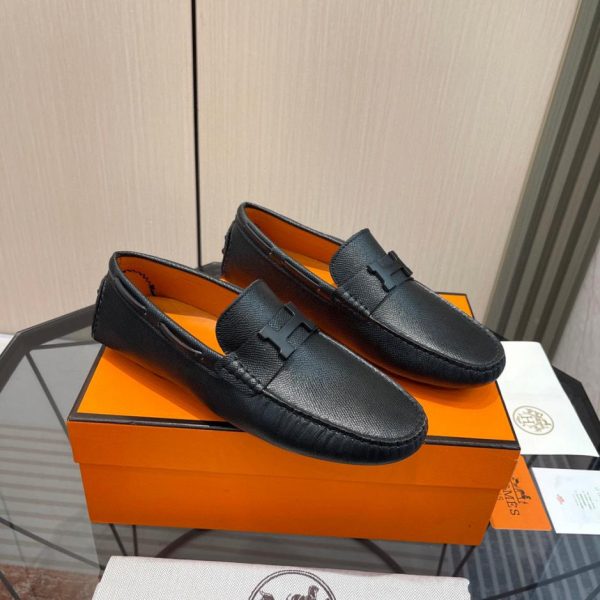 repliche,replica,perfette,siti di,affidabili,migliori siti,dove comprare,1:1,scarpe da ginnastica Scarpe classiche a fagioli di fascia alta di Hermes