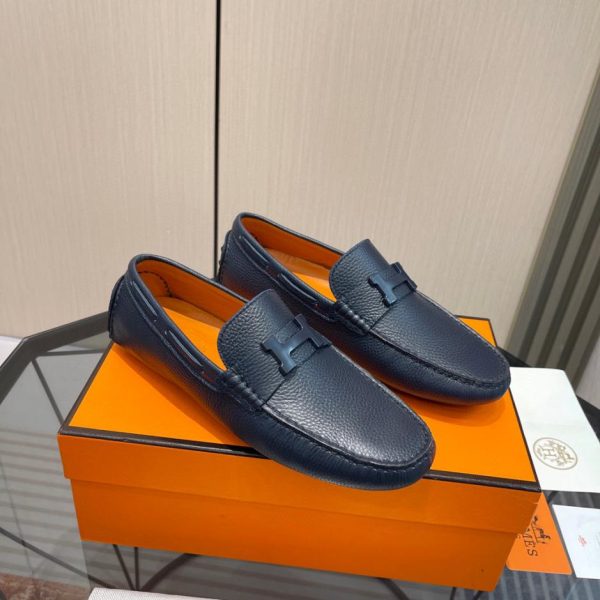 repliche,replica,perfette,siti di,affidabili,migliori siti,dove comprare,1:1,scarpe da ginnastica Scarpe classiche a fagioli di fascia alta di Hermes