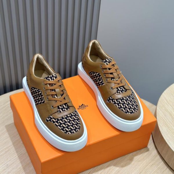 repliche,replica,perfette,siti di,affidabili,migliori siti,dove comprare,1:1,scarpe da ginnastica Scarpe derby color block di Hermes