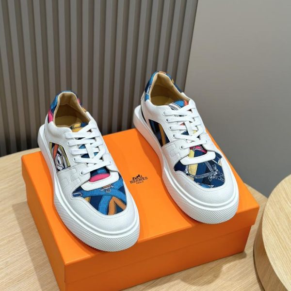 repliche,replica,perfette,siti di,affidabili,migliori siti,dove comprare,1:1,scarpe da ginnastica Scarpe derby color block di Hermes