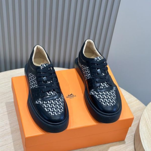 repliche,replica,perfette,siti di,affidabili,migliori siti,dove comprare,1:1,scarpe da ginnastica Scarpe derby color block di Hermes