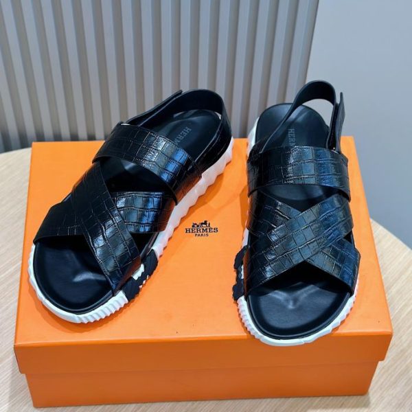 repliche,replica,perfette,siti di,affidabili,migliori siti,dove comprare,1:1,scarpe da ginnastica Sandali da uomo Hermes Electric