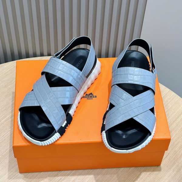 repliche,replica,perfette,siti di,affidabili,migliori siti,dove comprare,1:1,scarpe da ginnastica Sandali da uomo Hermes Electric