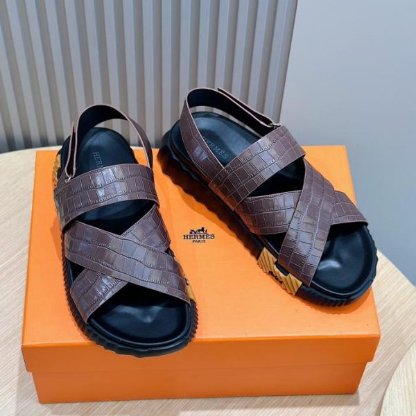 repliche,replica,perfette,siti di,affidabili,migliori siti,dove comprare,1:1,scarpe da ginnastica Sandali da uomo Hermes Electric