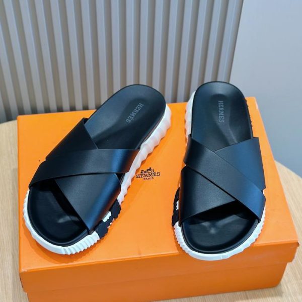 repliche,replica,perfette,siti di,affidabili,migliori siti,dove comprare,1:1,scarpe da ginnastica Ciabatte sandali da uomo Hermes Infra
