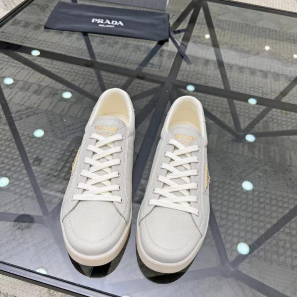 Scarpe da ginnastica da uomo in pelle Prada