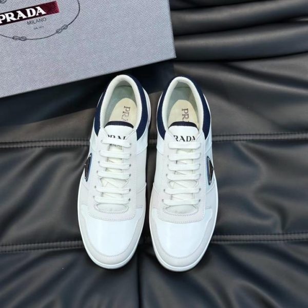 Scarpe da ginnastica da uomo in pelle Prada