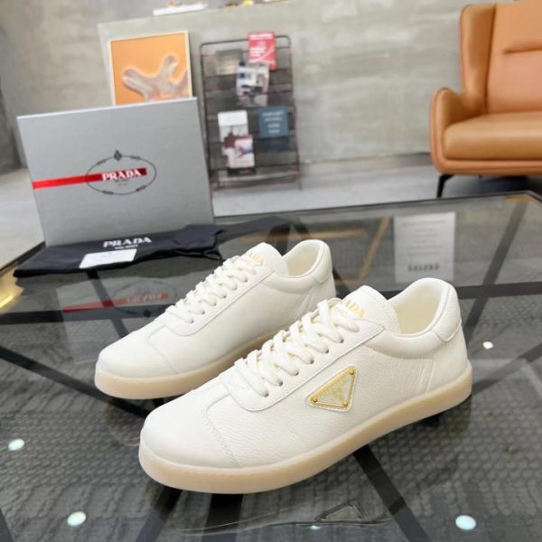 Scarpe da ginnastica da uomo in pelle Prada