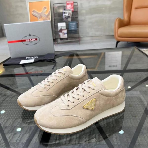 Scarpe da ginnastica da uomo in pelle Prada