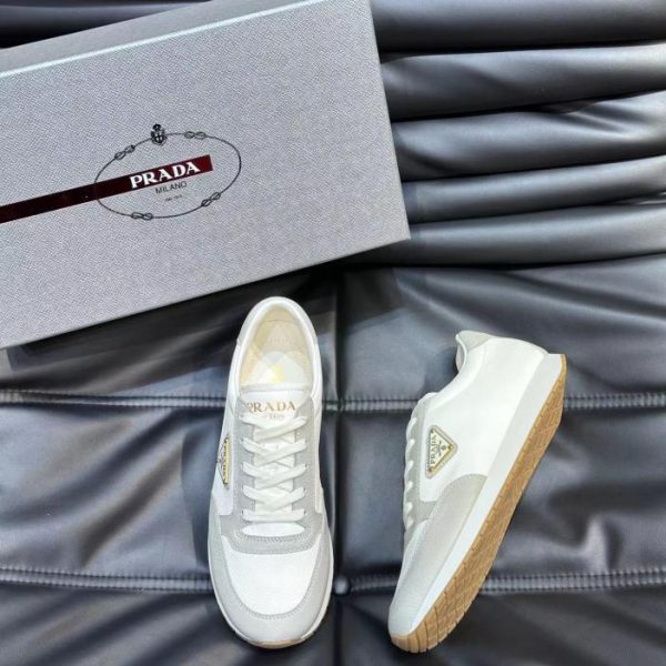 Scarpe da ginnastica da uomo in pelle Prada