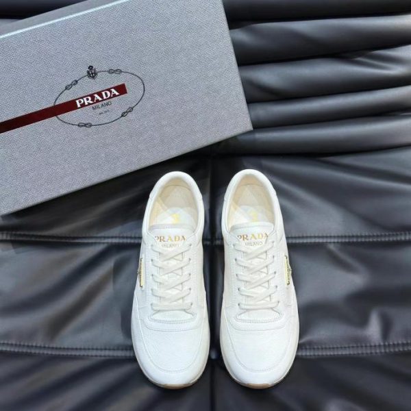 Scarpe da ginnastica da uomo in pelle Prada