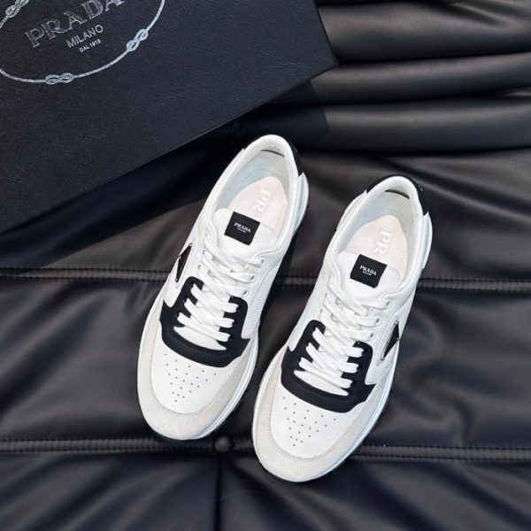 repliche,replica,perfette,siti di,affidabili,migliori siti,dove comprare,1:1,scarpe da ginnastica Scarpe da ginnastica in pelle Prada