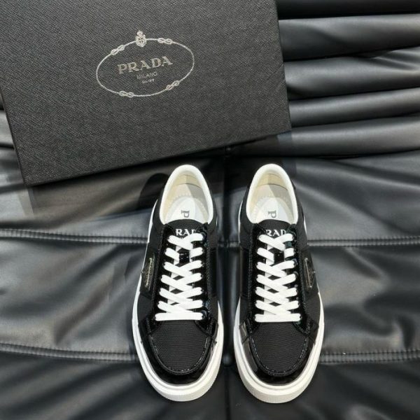 repliche,replica,perfette,siti di,affidabili,migliori siti,dove comprare,1:1,scarpe da ginnastica Scarpe da ginnastica in pelle Prada
