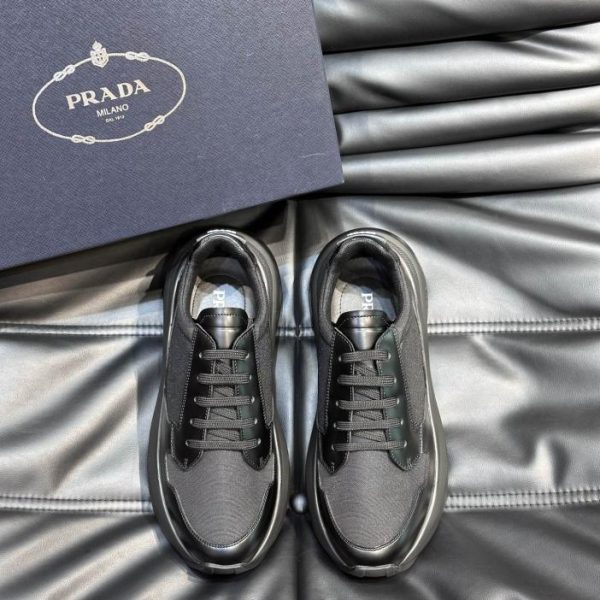 repliche,replica,perfette,siti di,affidabili,migliori siti,dove comprare,1:1,scarpe da ginnastica Sneaker PRADA in tessuto e pelle