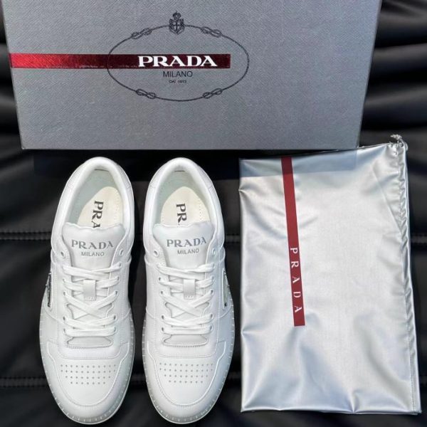 repliche,replica,perfette,siti di,affidabili,migliori siti,dove comprare,1:1,scarpe da ginnastica Scarpe da ginnastica da uomo in pelle Prada