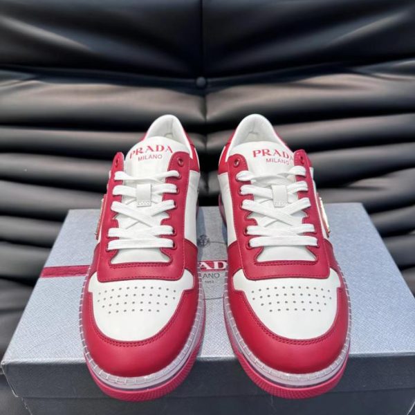 repliche,replica,perfette,siti di,affidabili,migliori siti,dove comprare,1:1,scarpe da ginnastica Scarpe da ginnastica da uomo in pelle Prada