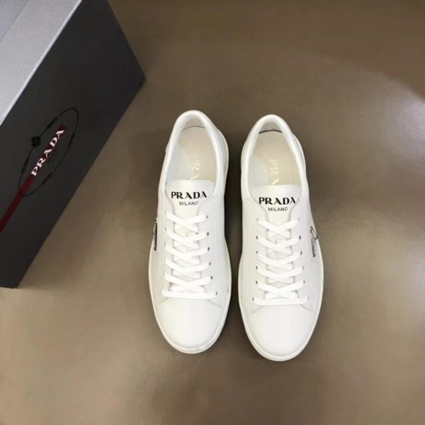 Scarpe da ginnastica da uomo in pelle Prada