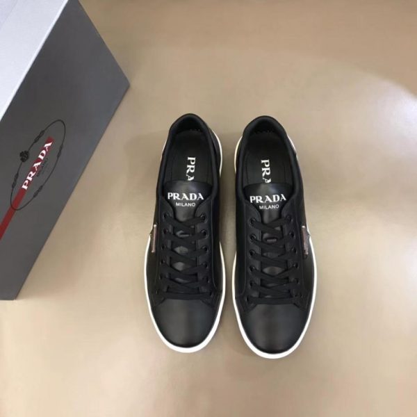 Scarpe da ginnastica da uomo in pelle Prada