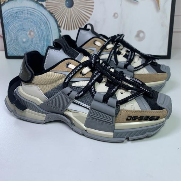 repliche,replica,perfette,siti di,affidabili,migliori siti,dove comprare,1:1,scarpe da ginnastica D&G 1991 scarpe da papà color block con suola spessa