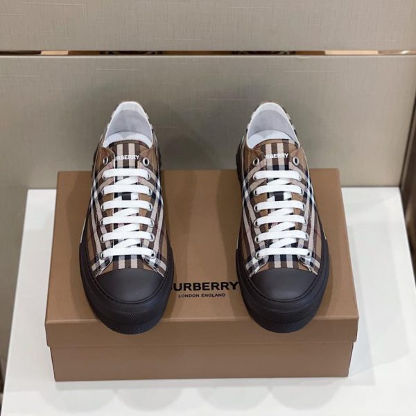 Scarpe da ginnastica Burberr con motivo vintage check