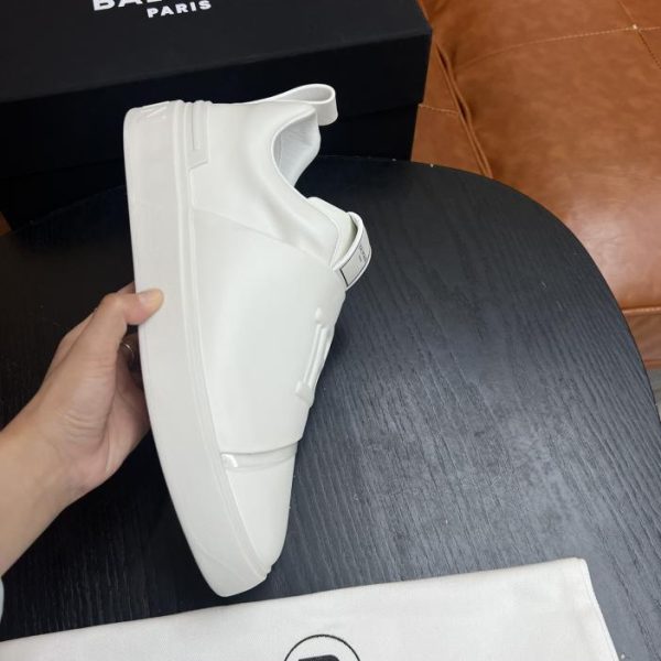 repliche,replica,perfette,siti di,affidabili,migliori siti,dove comprare,1:1,scarpe da ginnastica Sneakers BALMAIN in pelle di vitello