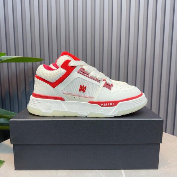 repliche,replica,perfette,siti di,affidabili,migliori siti,dove comprare,1:1,scarpe da ginnastica AMIRI coppia sneakers high street sneakers in osso