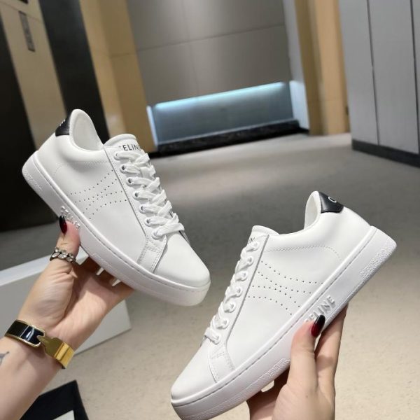 repliche,replica,perfette,siti di,affidabili,migliori siti,dove comprare,1:1,scarpe da ginnastica Sneaker stringate CELINE CT66 basse in pelle di vacchetta