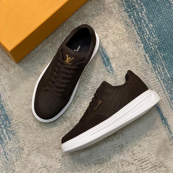 Scarpe LOUIS VUITTON originali in pelle di vitello di fascia alta