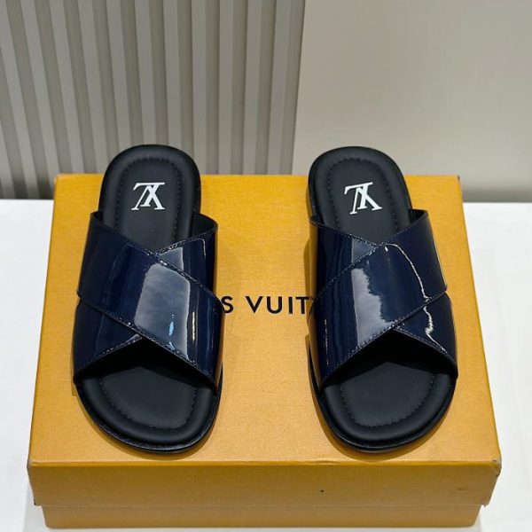 Sandali da uomo con top in pelle LOUIS VUITTON