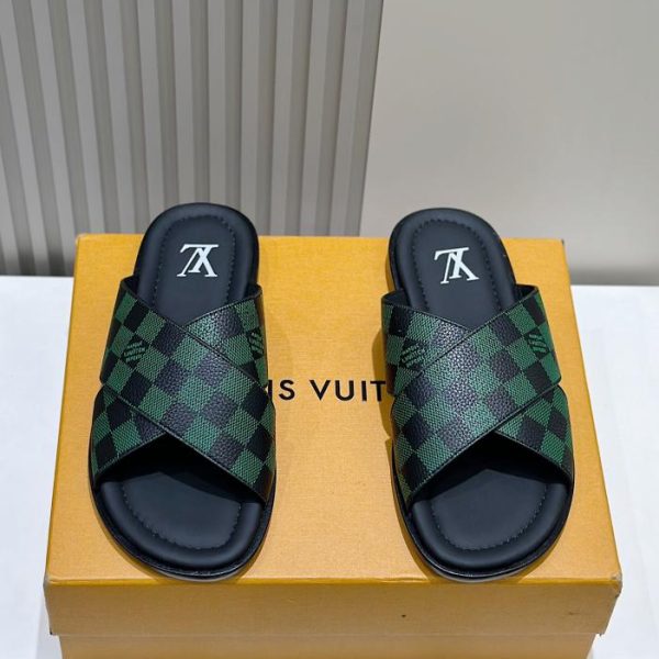 Sandali da uomo con top in pelle LOUIS VUITTON