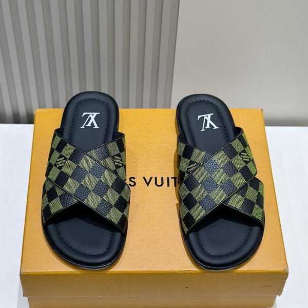 Sandali da uomo con top in pelle LOUIS VUITTON
