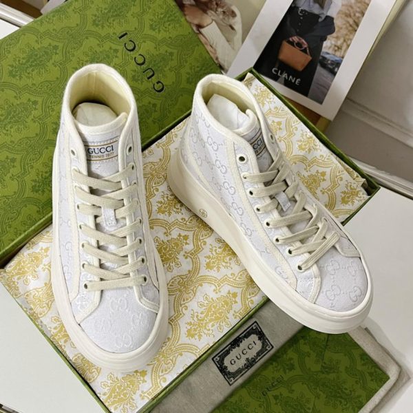 repliche,replica,perfette,siti di,affidabili,migliori siti,dove comprare,1:1,scarpe da ginnastica Versione top Scarpe di tela con suola spessa della serie Gucci1977