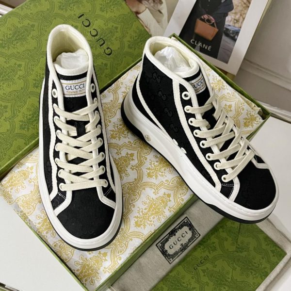 repliche,replica,perfette,siti di,affidabili,migliori siti,dove comprare,1:1,scarpe da ginnastica Versione top Scarpe di tela con suola spessa della serie Gucci1977