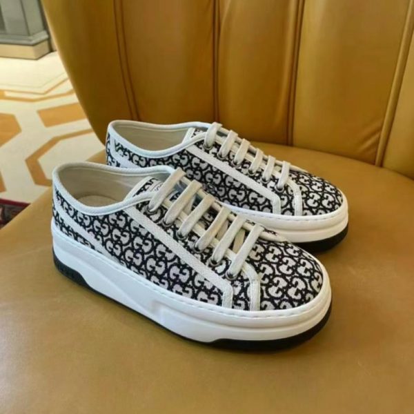 repliche,replica,perfette,siti di,affidabili,migliori siti,dove comprare,1:1,scarpe da ginnastica Versione top Scarpe di tela con suola spessa della serie Gucci1977