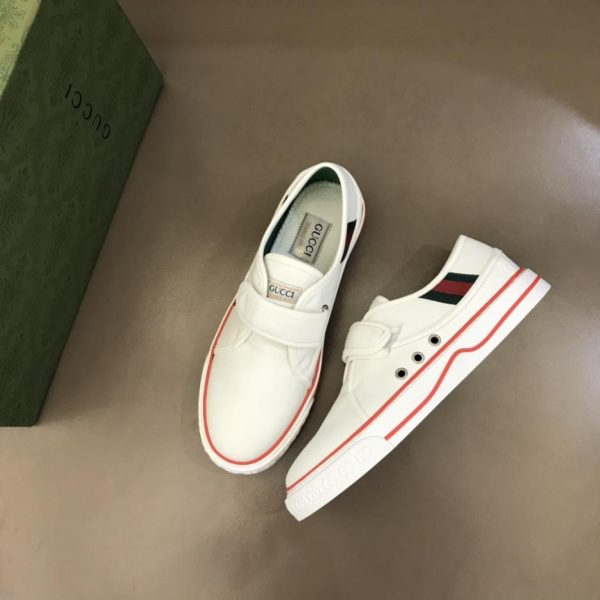 repliche,replica,perfette,siti di,affidabili,migliori siti,dove comprare,1:1,scarpe da ginnastica Coppia di scarpe in tela Gucci Tennis serie 1977