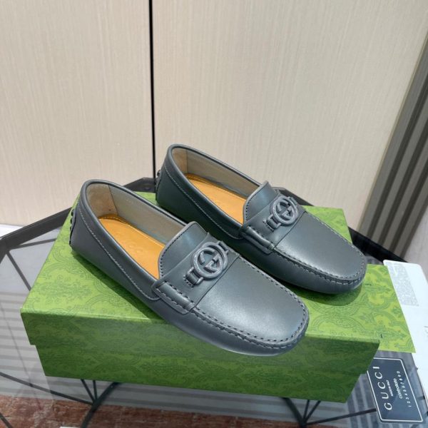 Scarpe Gucci di fascia alta mucca/fagiolo