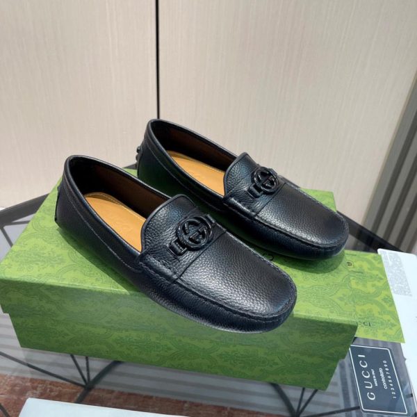 Scarpe Gucci di fascia alta mucca/fagiolo